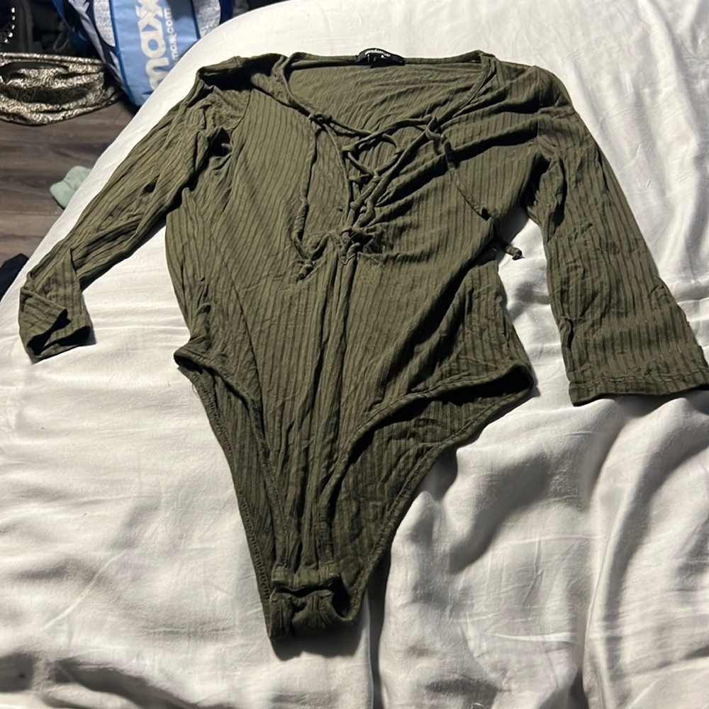 Ambiance quarter sleeve bodysuit